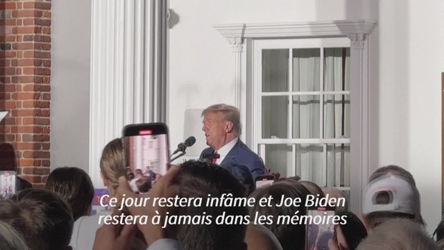 Etats-Unis : après son inculpation, Trump dénonce une persécution politique