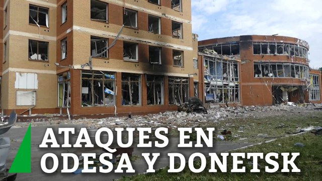 Varios muertos y heridos en ataques rusos con misiles en Odesa y Donetsk