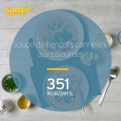 Soupe de haricots cannellini aux palourdes