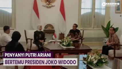 Descargar video: Penyanyi Putri Ariani Bertemu Presiden Joko Widodo