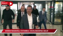 İmamoğlu, Kılıçdaroğlu ile görüştükten sonra İstanbul'a geldi