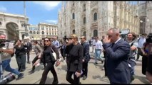Funerali Berlusconi, Pascale in Duomo: nulla da dire, non è momento