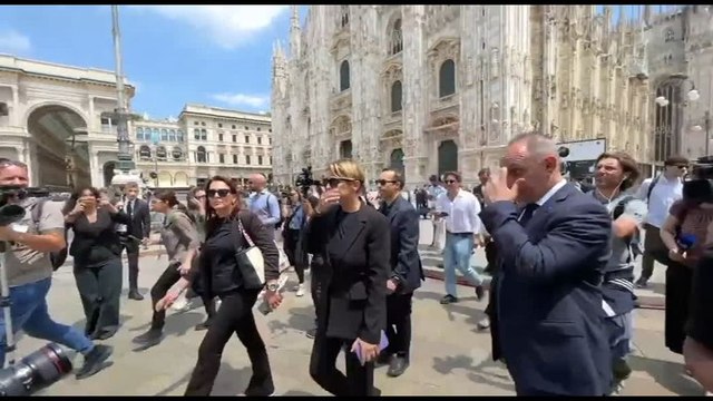 Funerali Berlusconi, Pascale in Duomo: nulla da dire, non è momento
