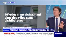 Le nombre de distributeurs de billets en forte baisse en France