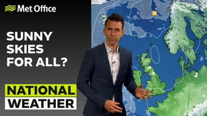 Met Office Afternoon Weather Forecast 14/06/2023 - Sunny Skies For All?