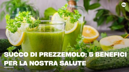 Succo di prezzemolo: 5 benefici per la nostra salute