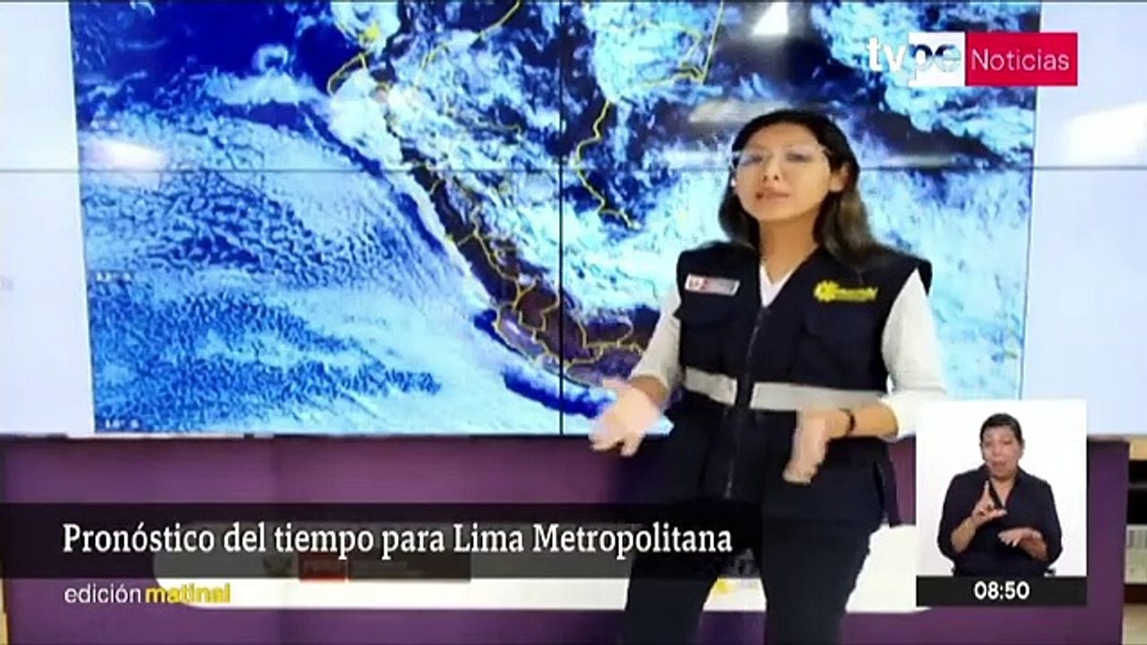 Friaje en la selva.
