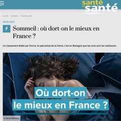 Où dort-on le mieux en France ?