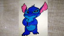 How to draw Stitch/Lilo&Stitch