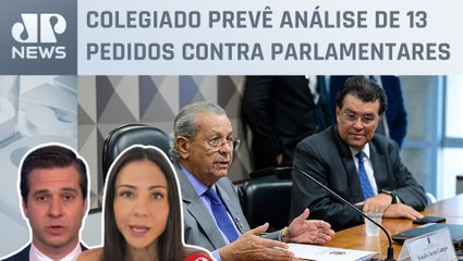 Conselho de ética analisa ações contra senadores; Beraldo e Amanda Klein analisam
