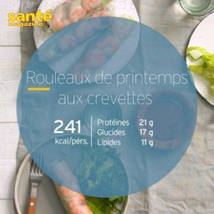 Rouleaux de printemps aux crevettes