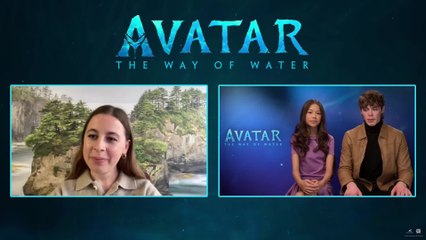 Avatar : La voie de l'eau - Interview exclusive de Trinity Bliss et Jack Champion