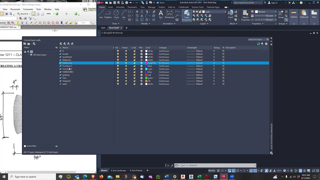 Using Splines and Creating a Custom Block in AutoCAD