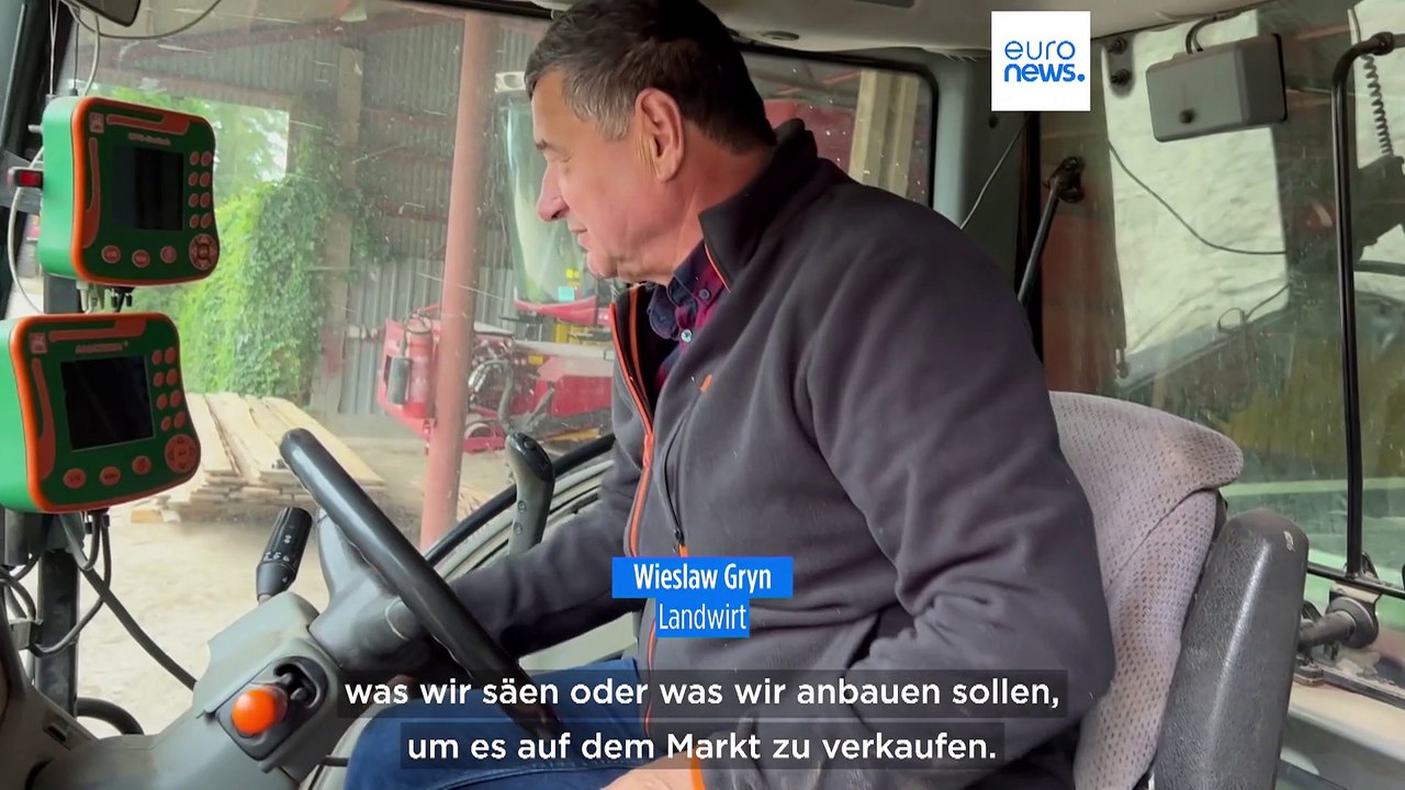 'Wir bekommen praktisch nichts': Polnische Landwirte sind in Sorge