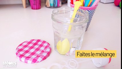 La recette des bulles de savon maison