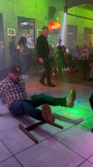 Chair Buckles After Backward Slide