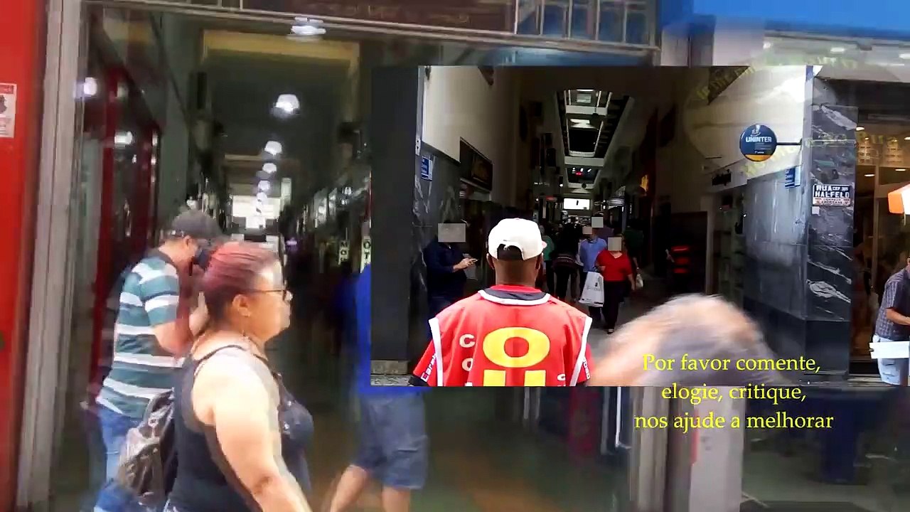 O calçadão e o parque da rua HALFELD. Conheça Juiz de Fora, MG