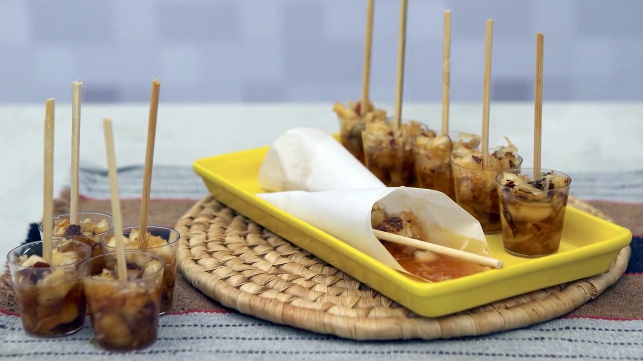 Pirulito quebra-queixo típico de festa junina