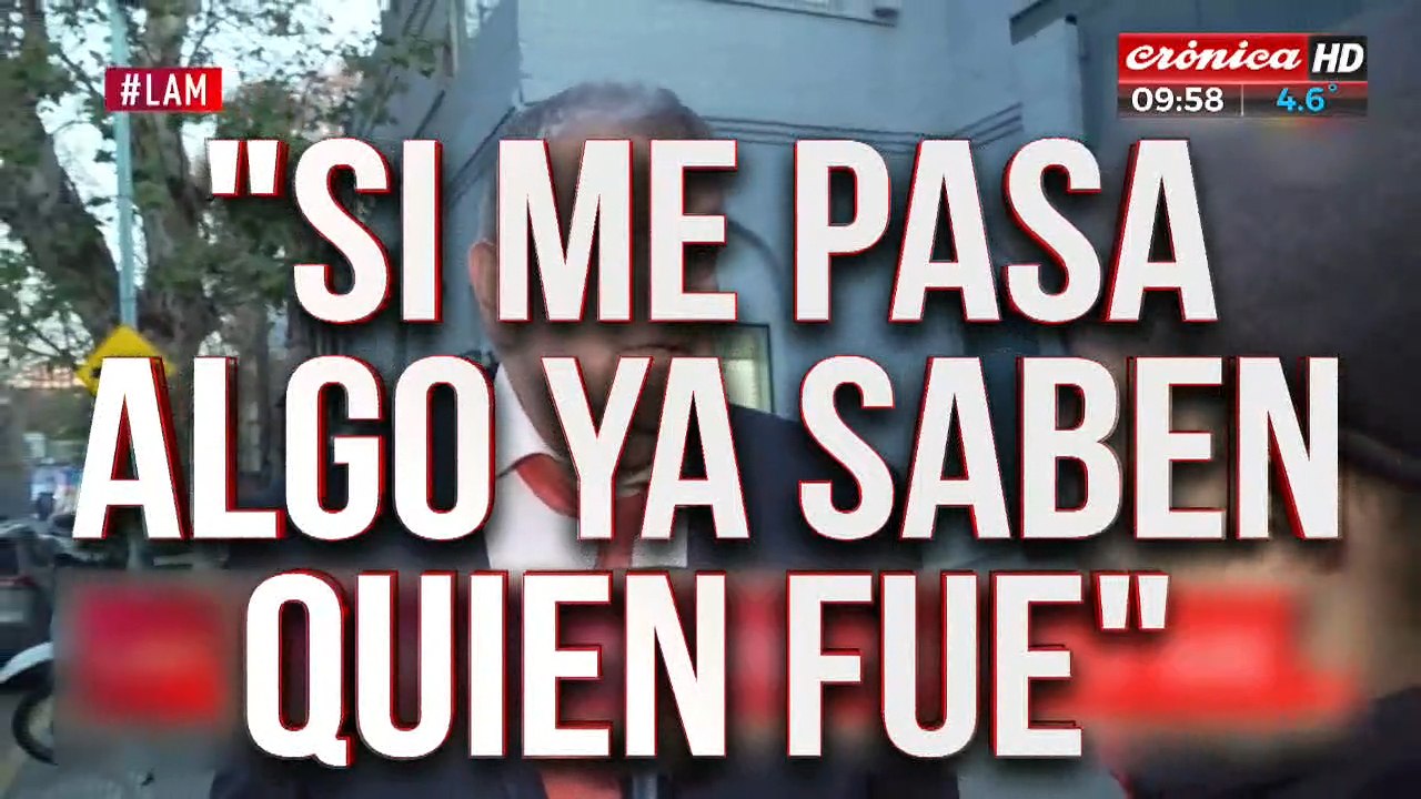 Luis Ventura durísimo contra Jorge Rial: "Si me pasa algo ya saben quien fue"
