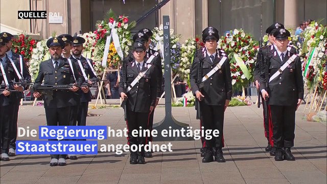 Italien nimmt Abschied von Silvio Berlusconi