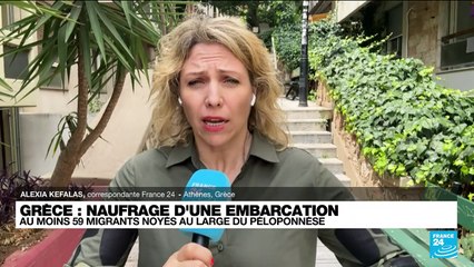 Grèce : 78 migrants meurent noyés dans l'un des pires naufrages