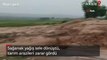 Kırıkkale'de sağanak yağış sele dönüştü, tarım arazileri zarar gördü
