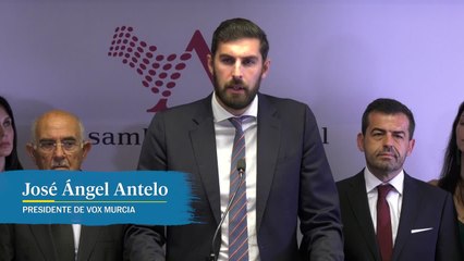 Antelo (Vox): “Génova ha decidido que en la Región de Murcia hay que ir a elecciones”
