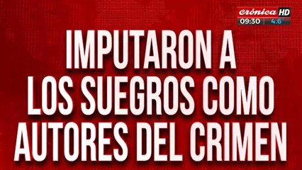 Femicidio de Cecilia: imputaron a los suegros como coautores del crimen