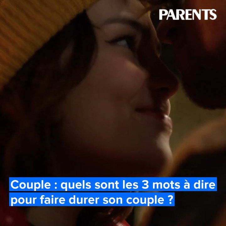 Couple : quels sont les 3 mots à dire pour faire durer son couple ?
