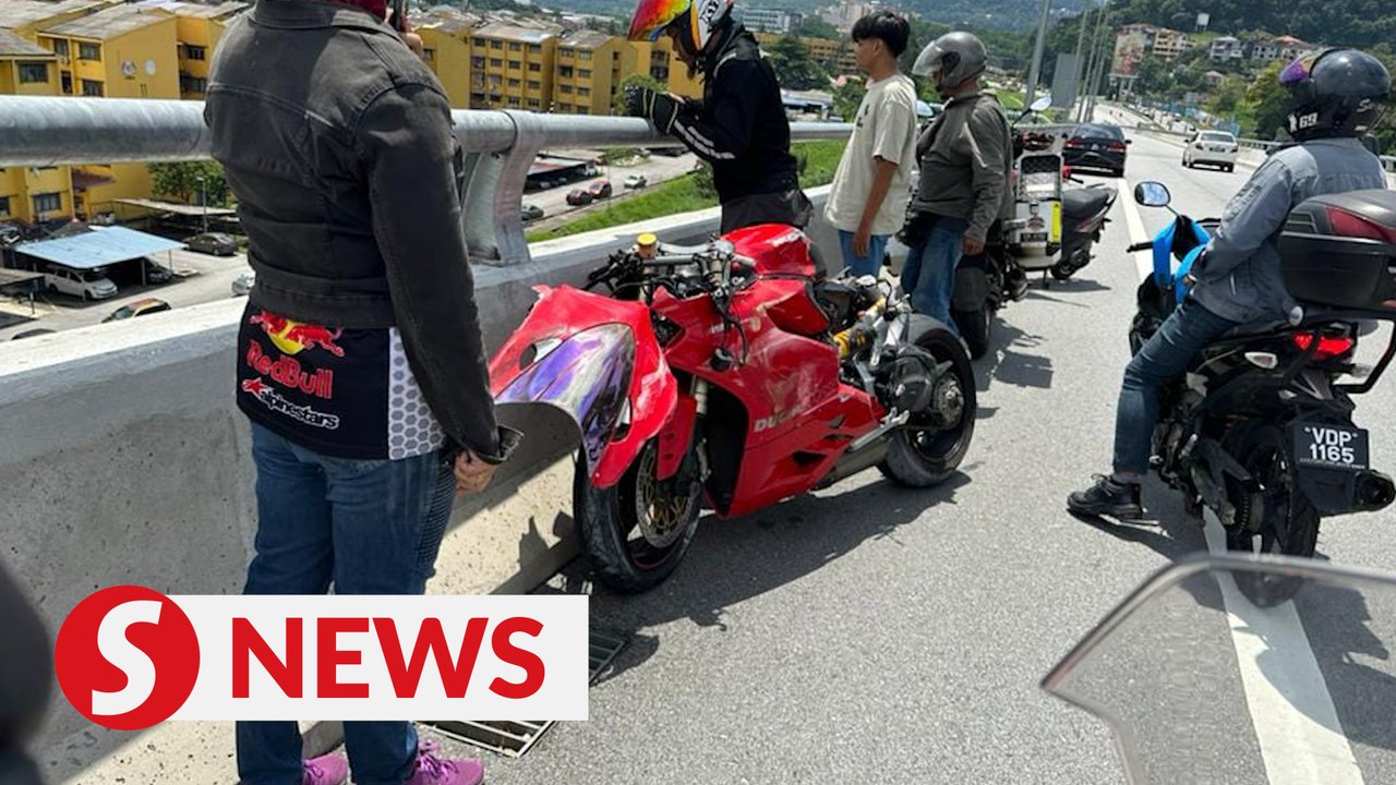 Motorcyclist falls 30m to his death on KL highway