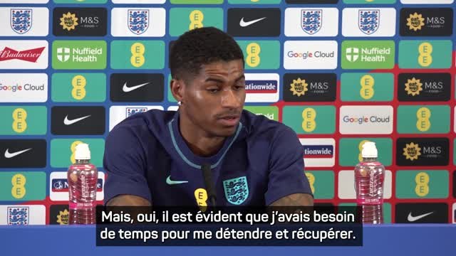 Angleterre - Rashford : “Les gens disent ce qu'ils veulent
