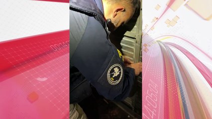 PRF aborda caminhão com fundo falso e descobre carga ilícita no PR