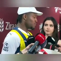 Ecem Dinçkal'ın Michy Batshuayi’ye bakışı gündem oldu