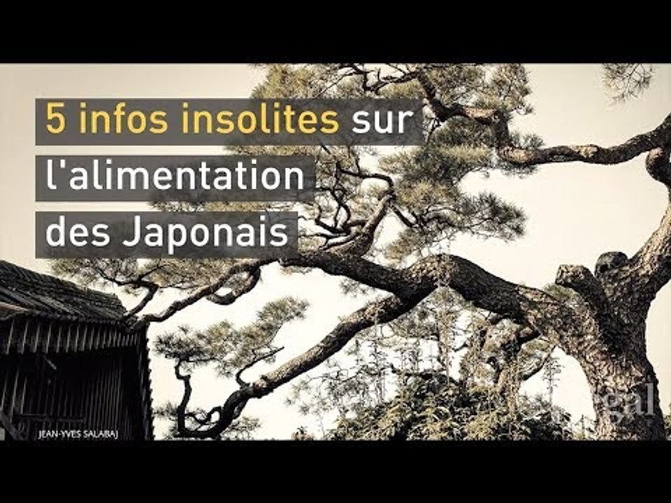 5 infos insolites sur l'alimentation des Japonais