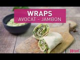 Wraps à la crème d'avocat | regal.fr