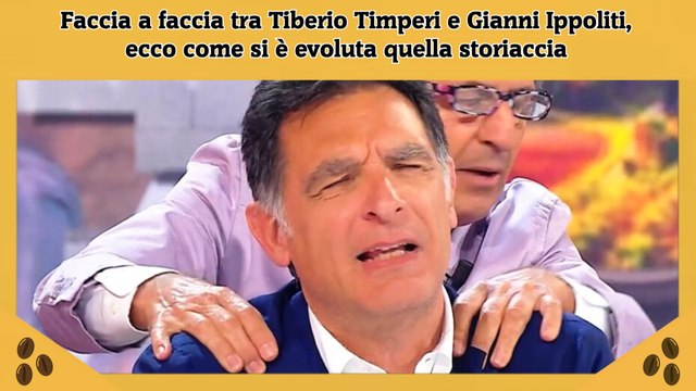 Faccia a faccia tra Tiberio Timperi e Gianni Ippoliti, ecco come si è evoluta quella storiaccia (1)