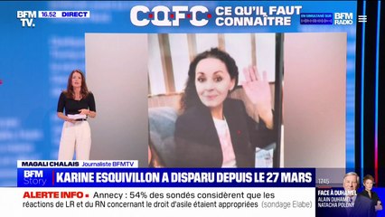 Karine Esquivillon a disparu depuis le 27 mars