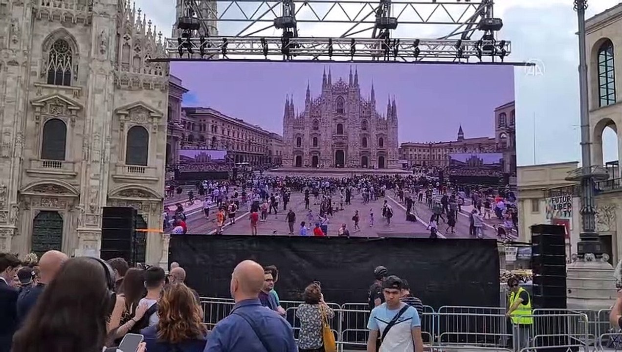 Funérailles à Milan de l'ancien Premier ministre italien Silvio Berlusconi