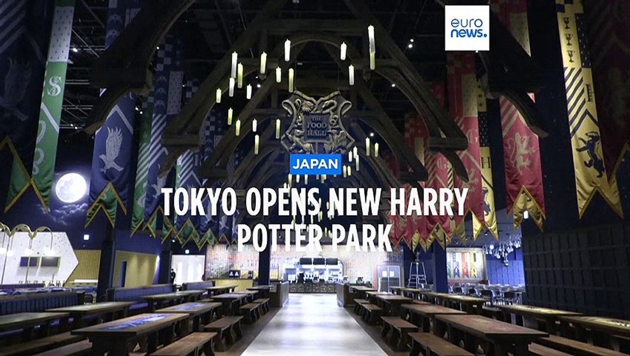 Harry Potter fans prepare for opening of new theme park in Tokyo