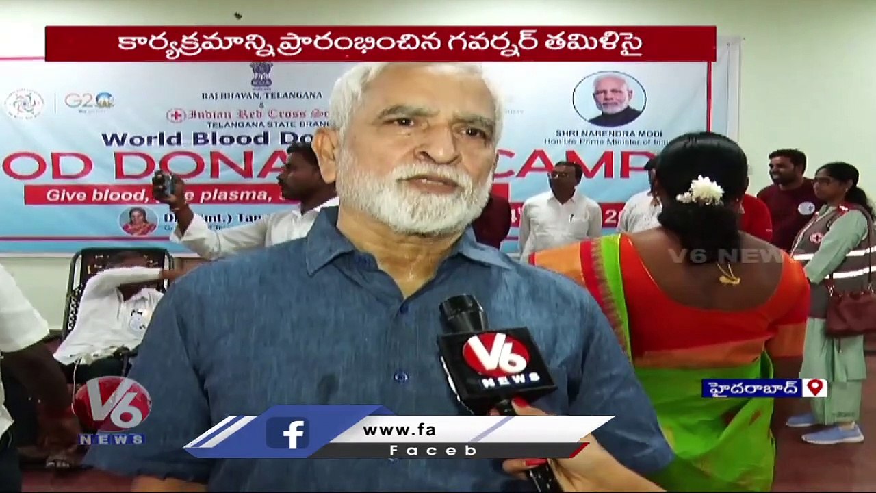 Red Cross Society Conduct Blood Donation Event...