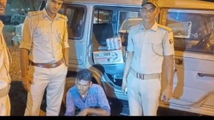 गया: बोलेरो गाड़ी के अंदर बने तहखाने से 29 कार्टन बीयर जब्त, चालक गिरफ्तार