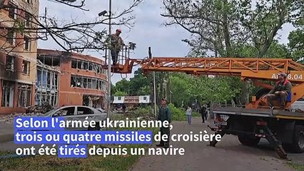 Ukraine : des frappes russes font trois morts à Odessa
