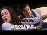 Mission Impossible: Dead Reckoning - Part One | Rome Car Chase | Behind-The-Scenes  - Hayley Atwell, Tom Cruise