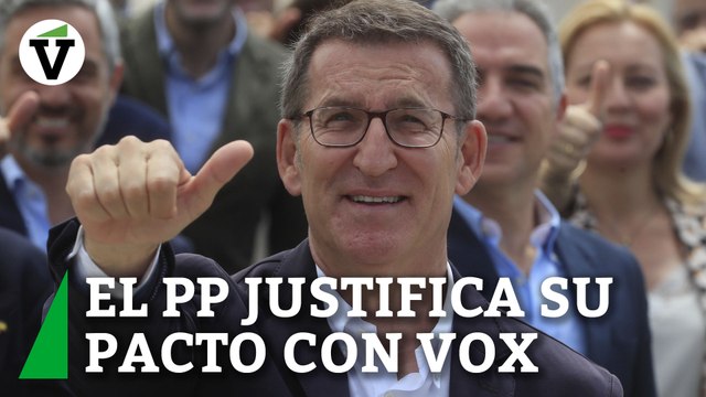 Feijóo justifica el pacto con Vox en la Comunidad Valenciana