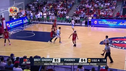 Closing moments of Brgy. Ginebra vs Phoenix [PBA on Tour | June 14, 2023]