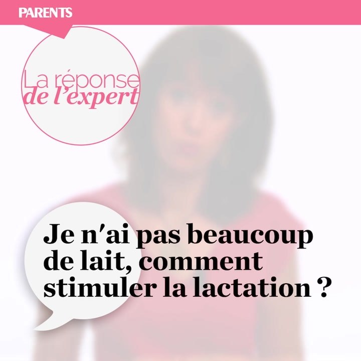 Allaitement : je n'ai pas beaucoup de lait, comment stimuler la lactation ?