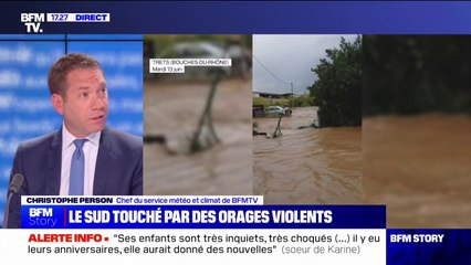 Orages dans le sud: l'équivalent de trois mois de pluie par endroits dans les Bouches-du-Rhône