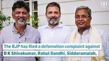 Rahul Gandhi, Siddaramaiah, DK Shivakumar summoned in defamation case filed by BJP