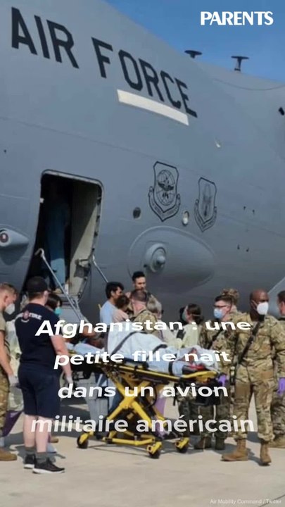 Afghanistan : une petite fille naît dans un avion militaire américain