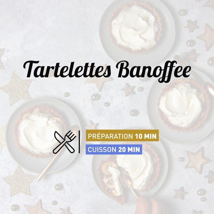 Tartelettes banoffee